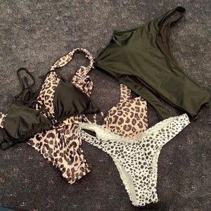 Bundle of Shein Bathing Suit Tops & Bottoms